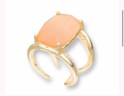ANELLO DI BRONZO CON
OCCHIO DI GATTO PESCA