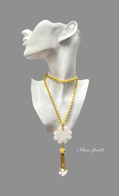 Collana quadrifoglio