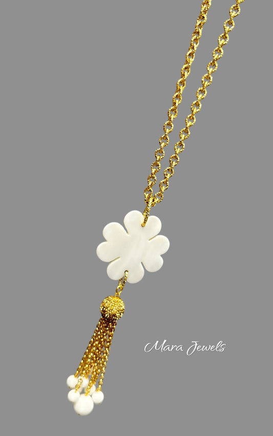 Collana quadrifoglio